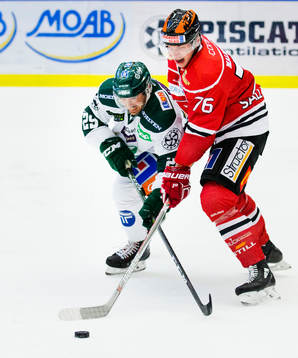 Färjestads Martin Johansson och Örebros Jare Sallinen