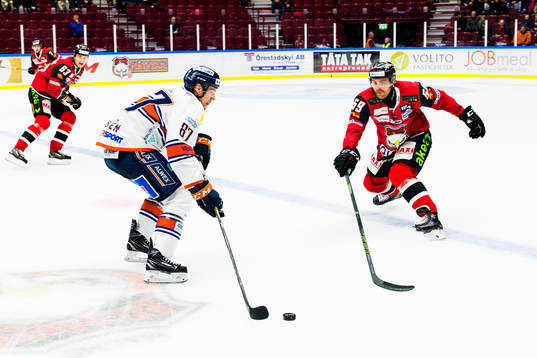 Växjös Robert Rosén och Malmö Redhawks Anton Mylläri