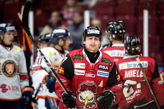 Malmö Redhawks Nils Andersson deppar