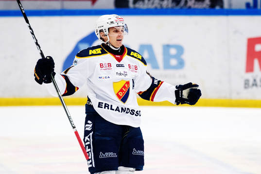 Djurgårdens Markus Ljungh jublar