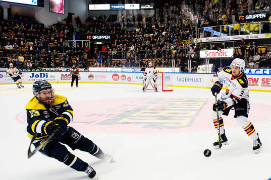 s Robin Figren och Djurgårdens William Lagesson