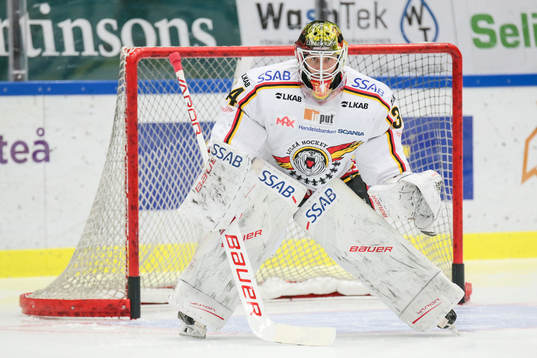 Luleås målvakt Joel Lassinatti