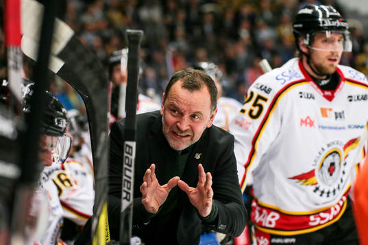 Luleås tränare Thomas Berglund