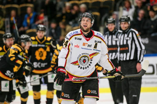 Luleås Johan Harju deppar