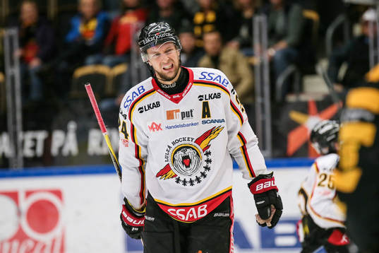 Luleås Johan Harju deppar