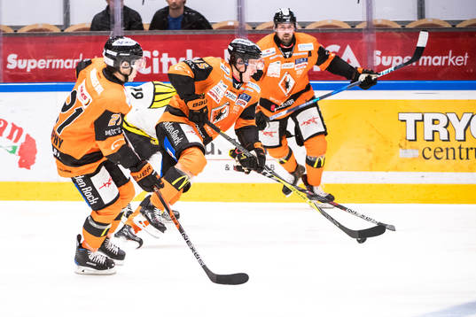 Karlskronas Cory Murphy, Carl Persson och Mattias Karlsson