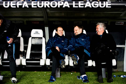 Hugo Pereira, assistant coach, Erik Hoftun, assistant