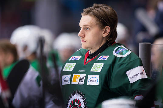 Frölundas målvakt Johan Mattsson