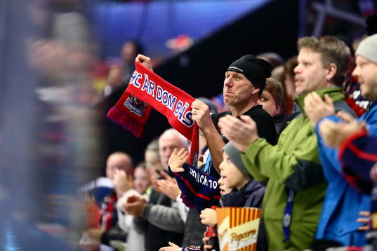 Linköpings supporters jublar