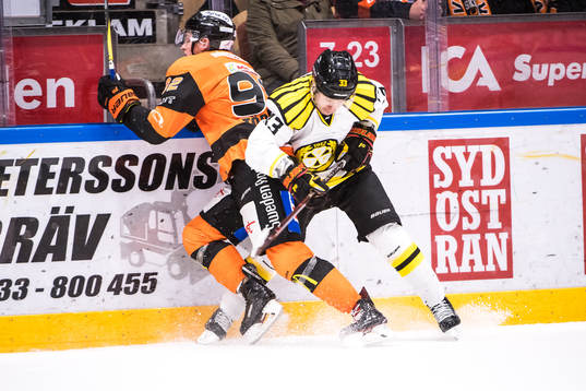 Karlskronas Henrik Törnqvist  och Brynäs Elias Fälth
