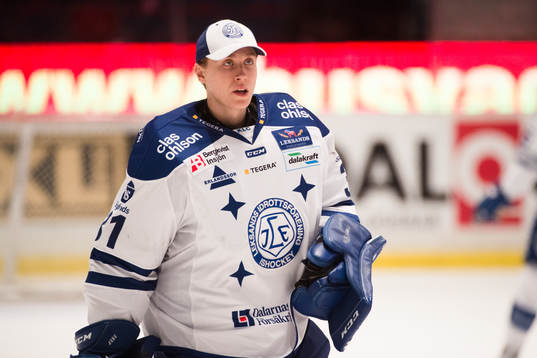 Leksands målvakt Jonas Arntzen