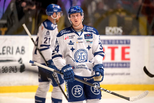 Leksands Olle Alsing jublar