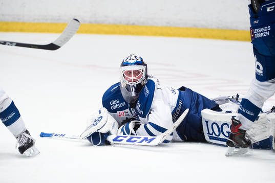 Leksands målvakt Tex Williamsson