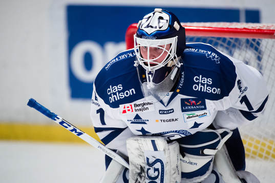 Leksands målvakt Tex Williamsson