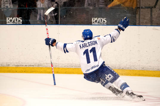 Leksands Martin Karlsson jublar