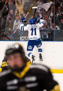 Leksands Martin Karlsson jublar