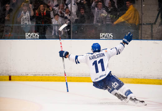 Leksands Martin Karlsson jublar