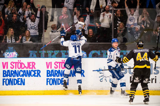Leksands Martin Karlsson jublar