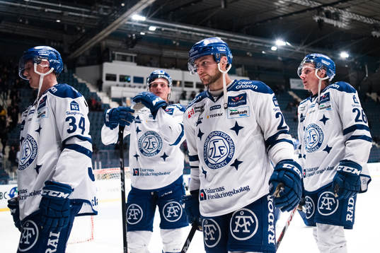 Leksands Olle Alsing , Anton Karlsson , Alex Friesen och
