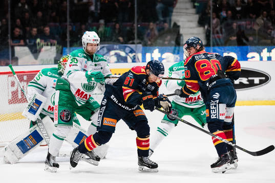 Rögles Ted Brithén och Djurgårdens Calle Ridderwall