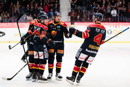 Djurgårdens Linus Hultström, Rene Bourque och Marcus