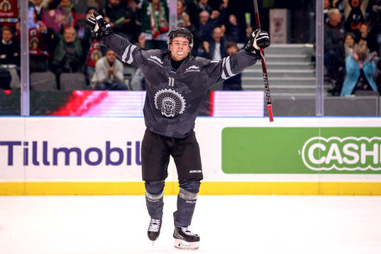 Frölundas Victor Olofsson jublar