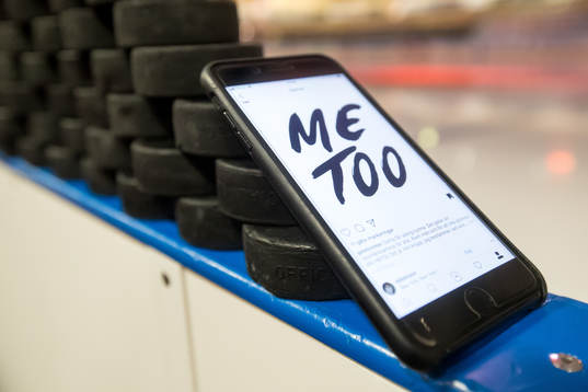 Me too i ishockeymatchen i SHL mellan Mora och Växjö