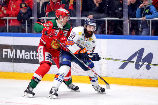 Moras Keaton Ellerby och Växjös Linus Fröberg