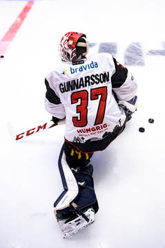 Malmö Redhawks målvakt Jonas Gunnarsson