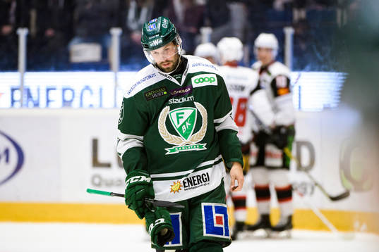 Färjestads Dick Axelsson deppar