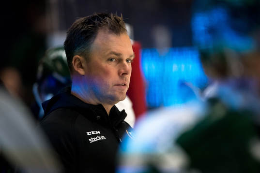 Färjestads ansvariga materialare Joakim Andersson