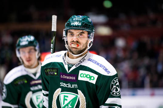 Färjestads Martin Johansson deppar