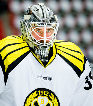 Brynäs målvakt David Rautio