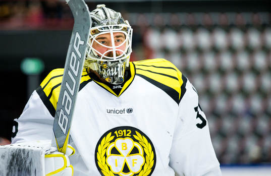 Brynäs målvakt David Rautio