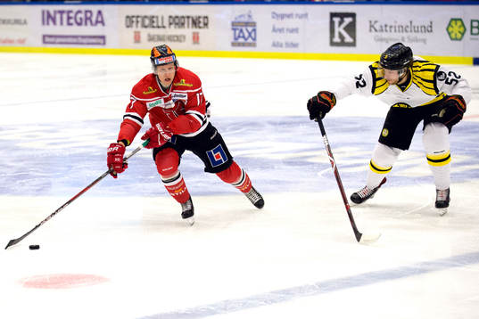 Örebros Daniel Viksten och Brynäs Christopher Liljewall
