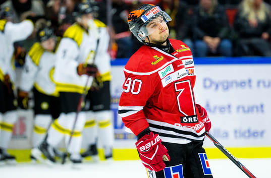 Örebros Libor Hudacek deppar vid Brynäs 2-3 mål