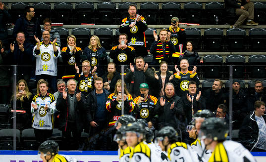 Brynäs fansen jublar