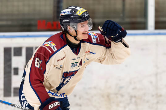 Halmstads Erik Borg jublar