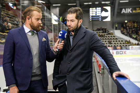 Cmores expert Sanny Lindström intervjuar Skellefteås