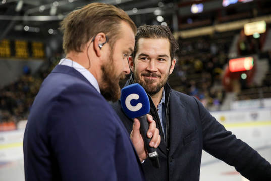 Cmores expert Sanny Lindström intervjuar Skellefteås