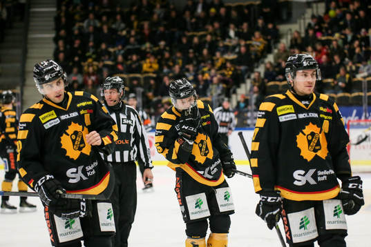 Skellefteås Joakim Lindström , Oscar Möller och Pär