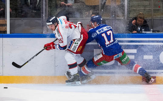 Oskarshamns Jonas Engström och Västerviks Patrik Blomberg