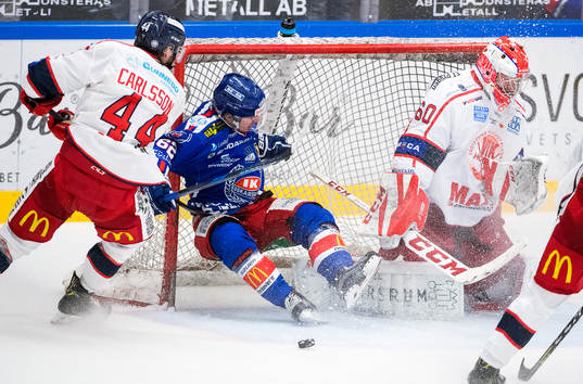 Oskarshamns Manuel Ågren samt Västerviks Oskar Carlsson