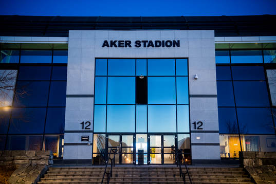 General exterior view of Aker stadion
