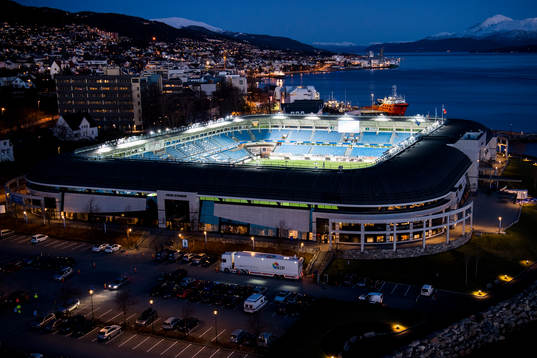 General exterior view of Aker stadion