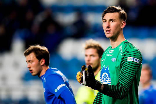 Goalkeeper Andreas Christopher Linde of Molde