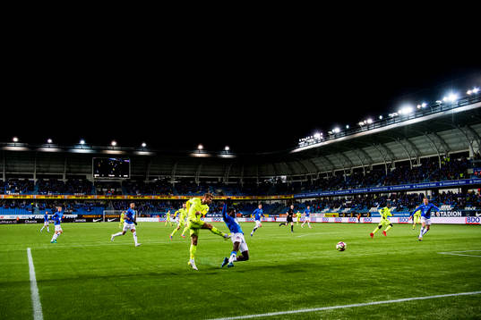 General interor view of Aker Stadion