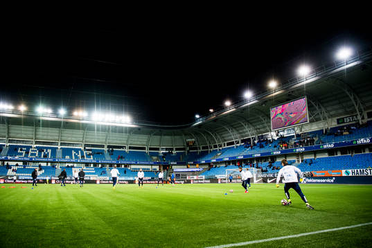 General interor view of Aker Stadion