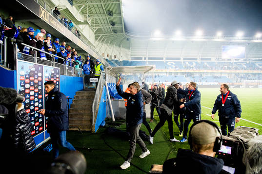 Ole Gunnar Solskjær, manager of Molde