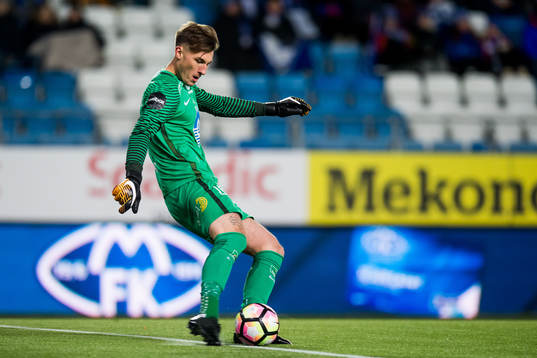 Goalkeeper Andreas Christopher Linde of Molde